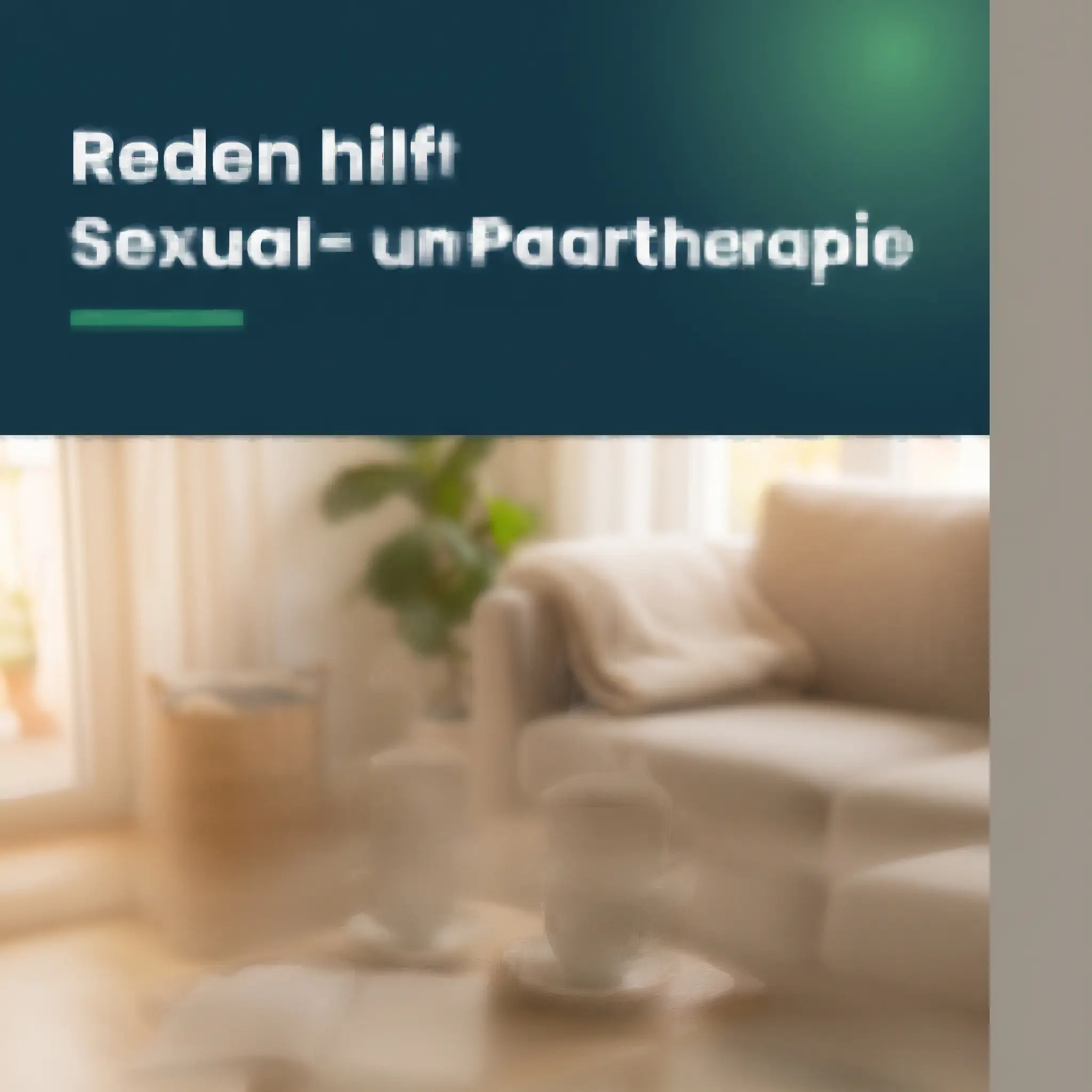 Zwei Kaffeetassen einander zugewandt als Symbol für Sexualtherapie bei psychischen Ursachen von Impotenz